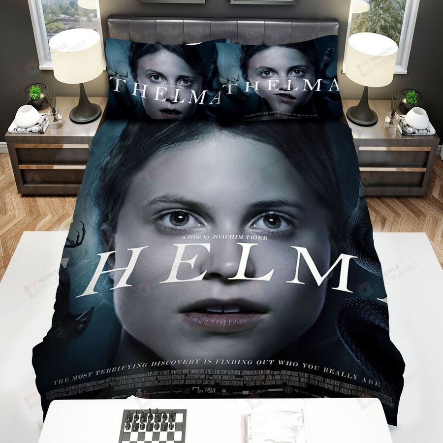 Thelma The Most Terrifying Discovery Is Finding Out Who You Really Are Movie Poster Bed Sheets Spread Comforter Duvet Cover Bedding Sets