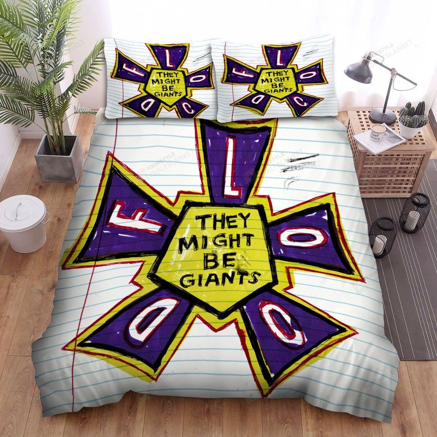 They Might Be Giants Logo Bed Sheets Spread Comforter Duvet Cover Bedding Sets