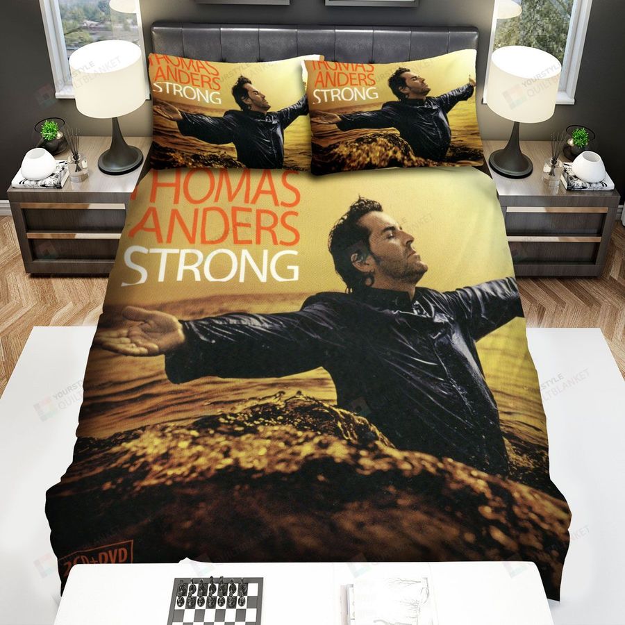 Thomas Anders Music Strong Album Bed Sheets Spread Comforter Duvet Cover Bedding Sets