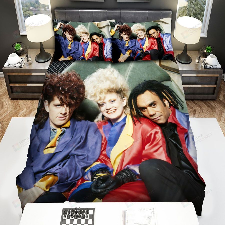 Thompson Twins Is Smiling Post With Portrait Bed Sheets Spread Comforter Duvet Cover Bedding Sets