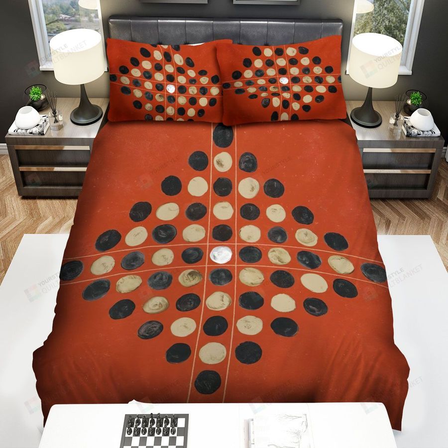 Thrice Band Dot Bed Sheets Spread Comforter Duvet Cover Bedding Sets