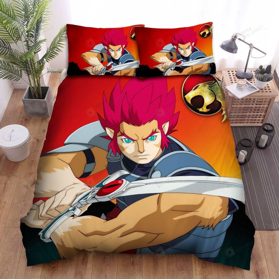 Thundercats Lion-O Solo Poster Bed Sheets Spread Duvet Cover Bedding Sets