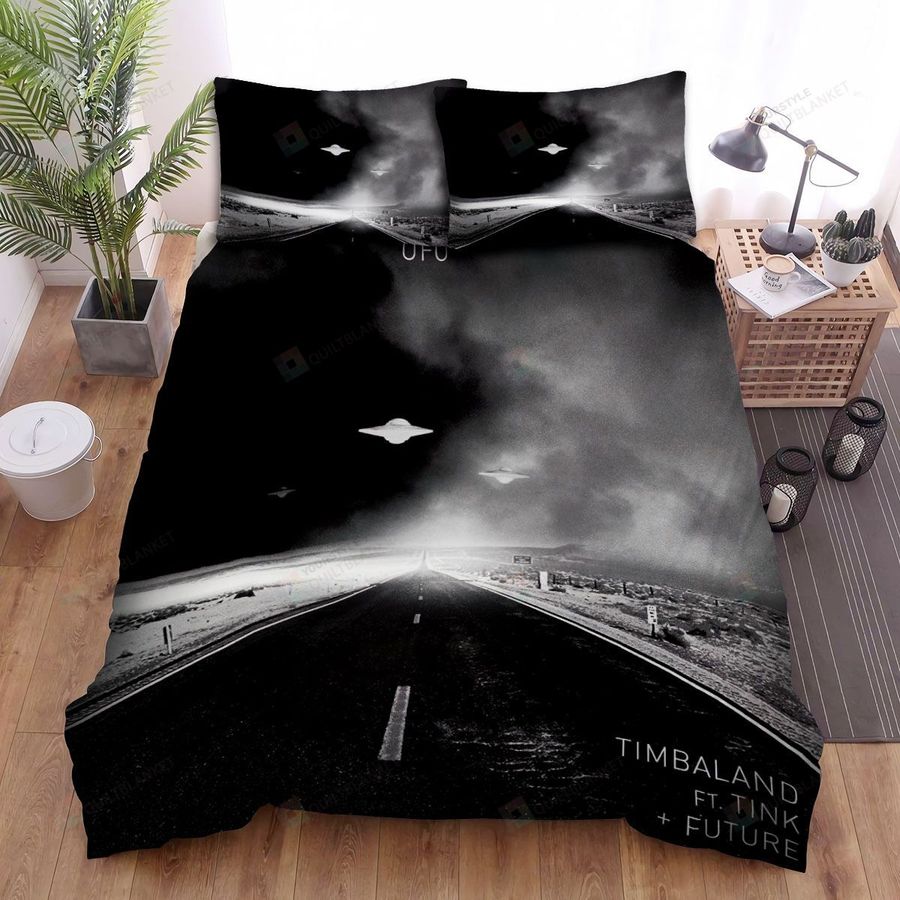Timbaland Ft. Tink Ufo Bed Sheets Spread Comforter Duvet Cover Bedding Sets