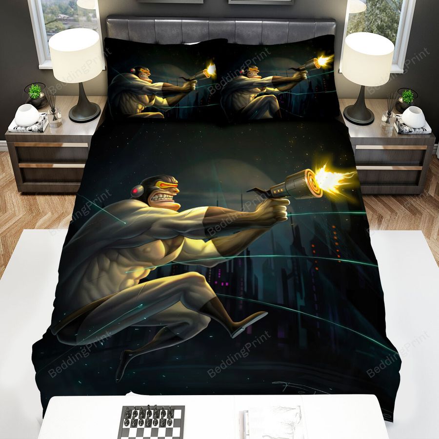 Time Squad Buck Shooting Bed Sheets Spread Duvet Cover Bedding Sets
