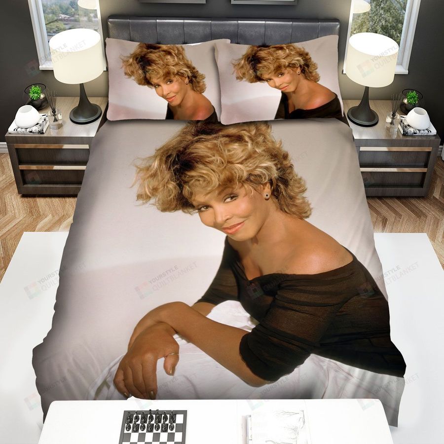 Tina Turner Greatest Hits Album Cover Bed Sheets Spread Comforter Duvet Cover Bedding Sets