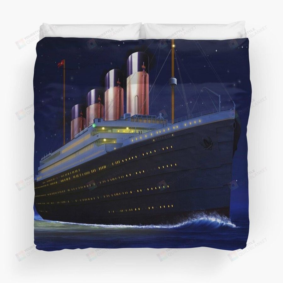 Titanic Duvet Cover Bedding Set Quilt Cover Flatsheet 2 Pillow Cases