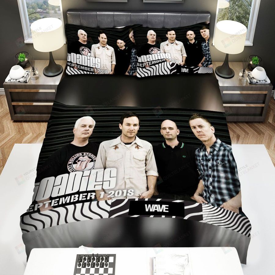Toadies Band Wave Bed Sheets Spread Comforter Duvet Cover Bedding Sets