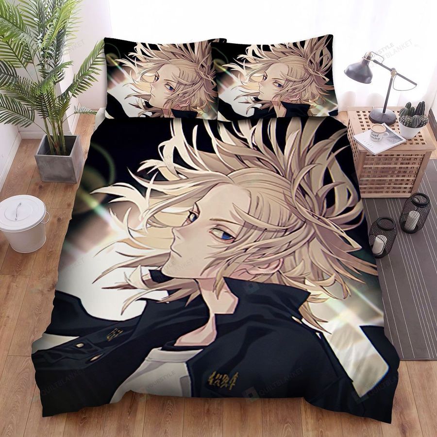 Tokyo Revengers Manjiro Mikey Bed Sheets Spread Comforter Duvet Cover Bedding Sets