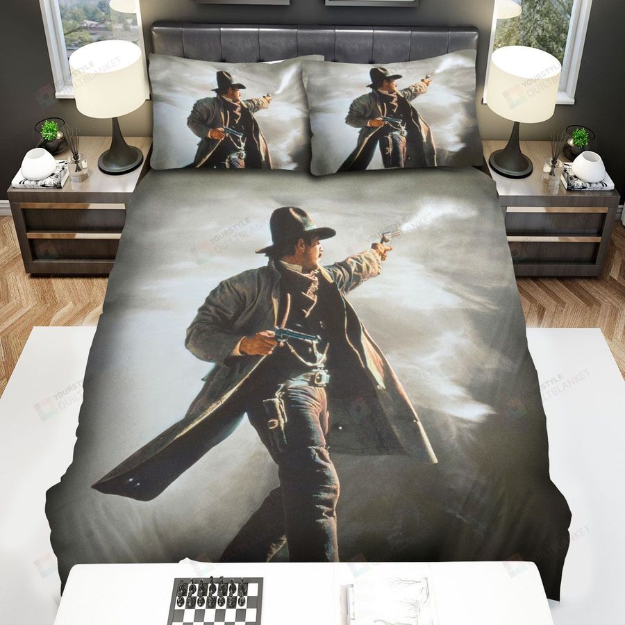Tombstone (1993) Movie Long Coat Photo Bed Sheets Spread Comforter Duvet Cover Bedding Sets