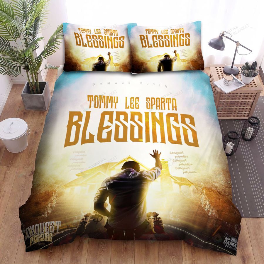 Tommy Lee Blessing Bed Sheets Spread Comforter Duvet Cover Bedding Sets