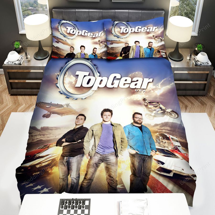 Top Gear Movie Poster 3 Bed Sheets Spread Comforter Duvet Cover Bedding Sets