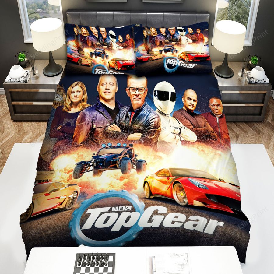 Top Gear Movie Season 23 Actors Bed Sheets Spread Comforter Duvet Cover Bedding Sets