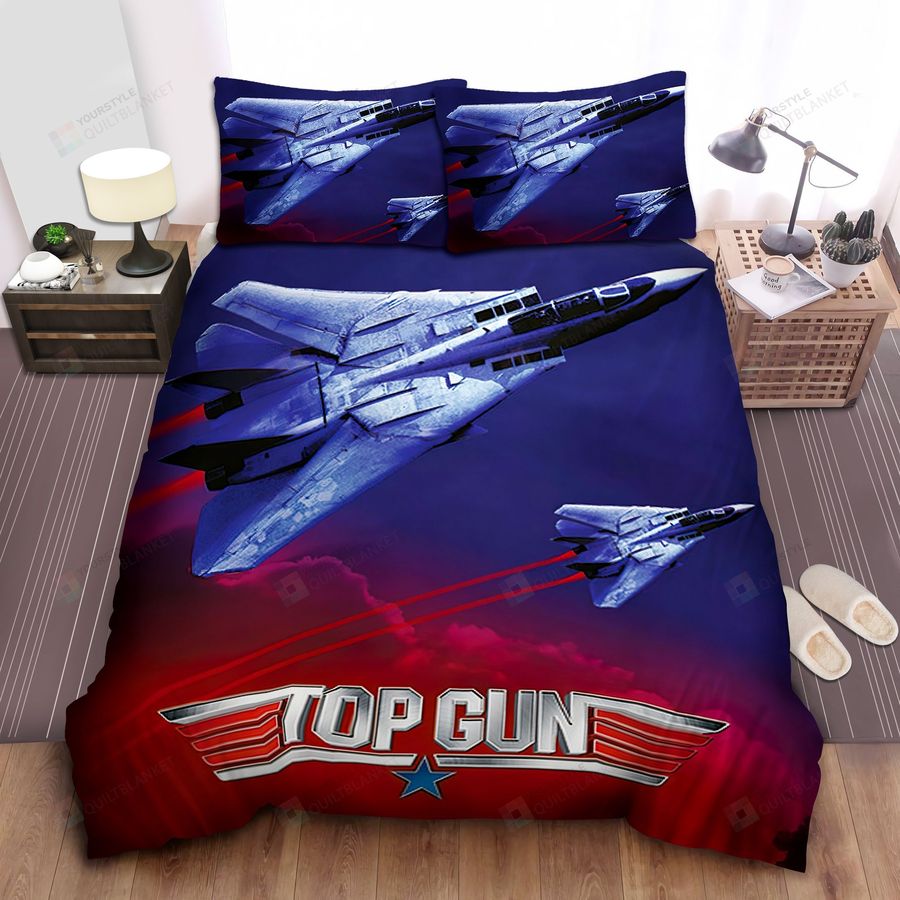 Top Gun Mig 28S Aircrafts Photograph Bed Sheets Spread Comforter Duvet Cover Bedding Sets