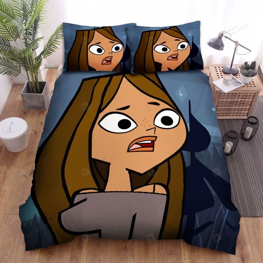 Total Drama Island Courtney Character Bed Sheets Spread Duvet Cover Bedding Sets