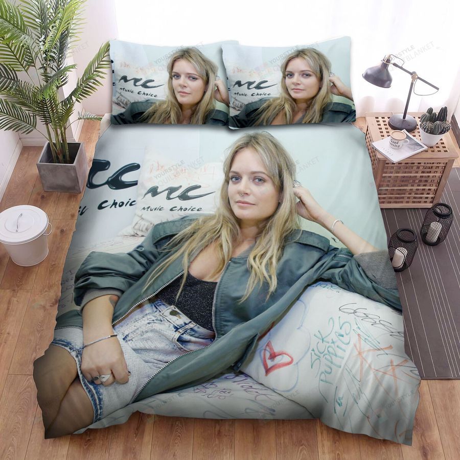 Tove Lo Music And Silver Jewelry Set Bed Sheets Spread Comforter Duvet Cover Bedding Sets