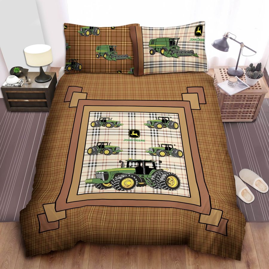 Tractor Bedding Sets (Duvet Cover &Amp Pillow Cases)