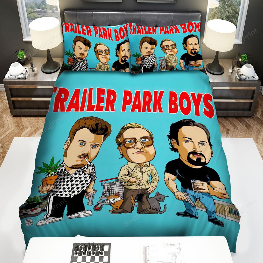 Trailer Park Boys Movie Art 1 Bed Sheets Spread Comforter Duvet Cover Bedding Sets