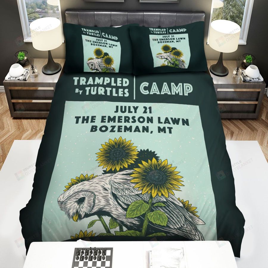 Trampled By Turtles Music The Emerson Lawn Bozeman Bed Sheets Spread Comforter Duvet Cover Bedding Sets