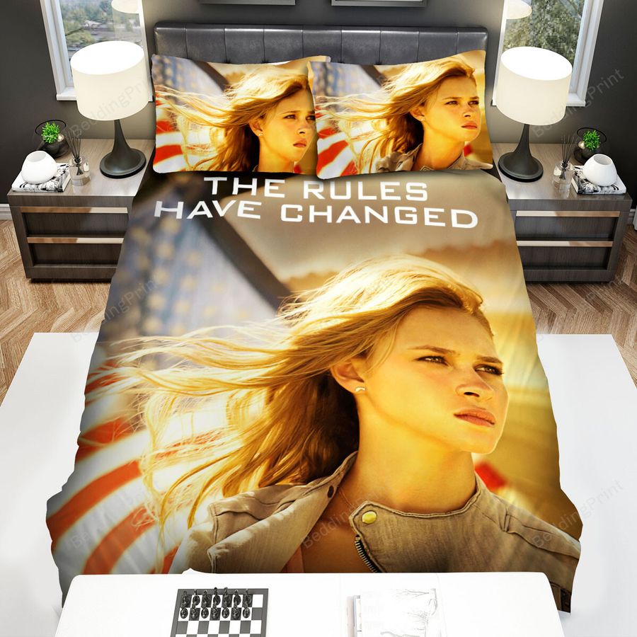 Transformers Age Of Extinction (2014) The Rules Have Changed Movie Poster Bed Sheets Spread Comforter Duvet Cover Bedding Sets
