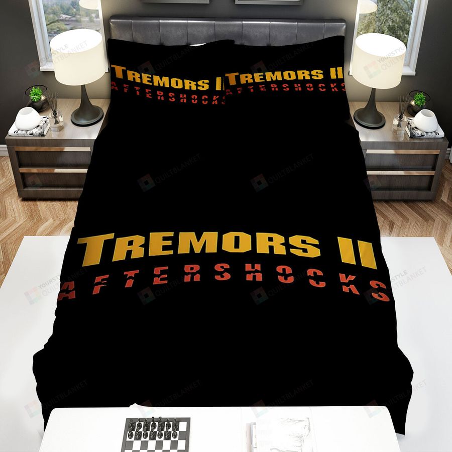 Tremors Ii Aftershocks Movie Name Movie Poster Bed Sheets Spread Comforter Duvet Cover Bedding Sets