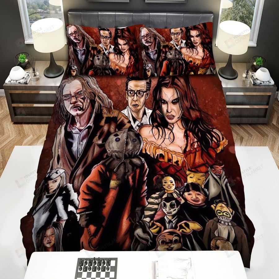 Trick 'R Treat Movie Art Bed Sheets Spread Comforter Duvet Cover Bedding Sets Ver 7