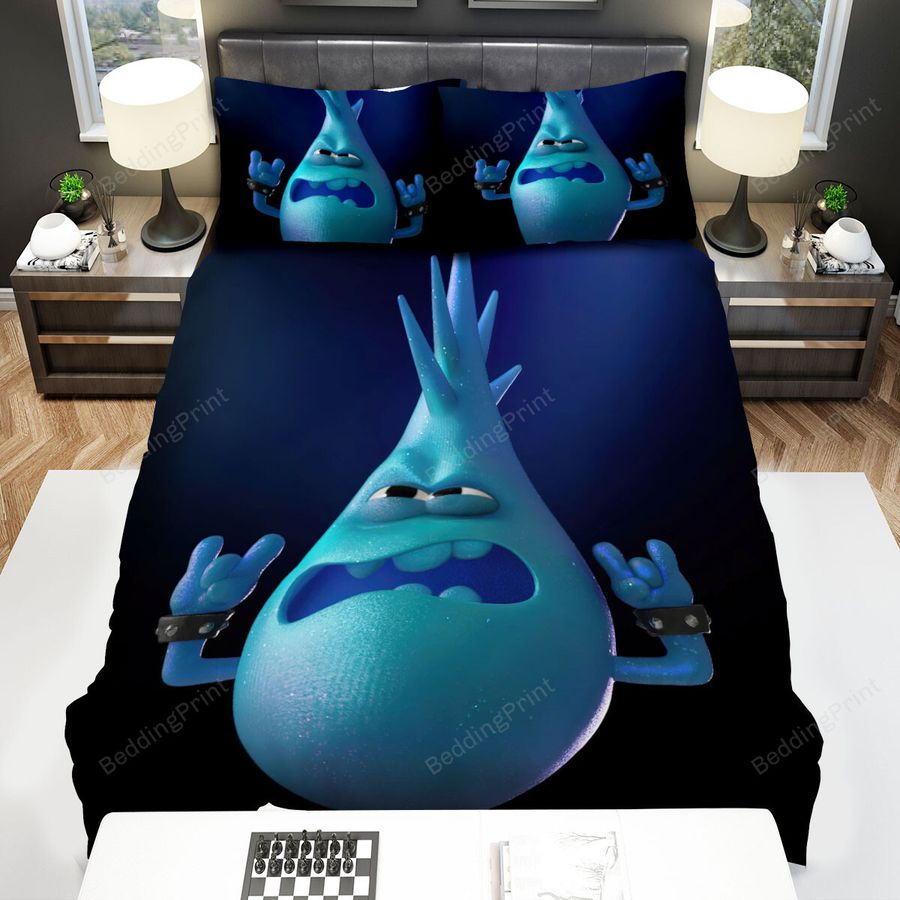 Trolls World Tour (2020) Hard Rock Tear Movie Poster Bed Sheets Spread Comforter Duvet Cover Bedding Sets