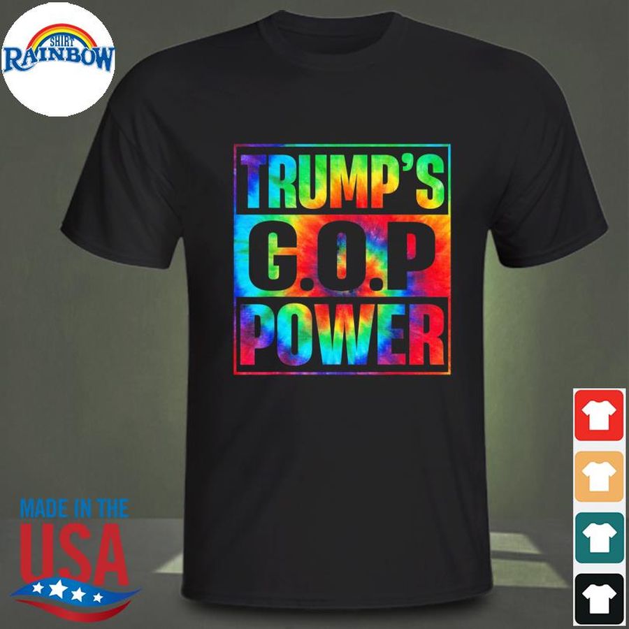 Trump's gop power 4th of july shirt