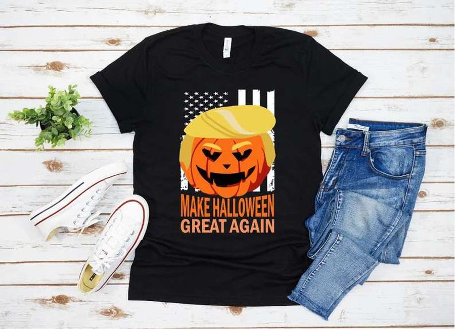 Trumpkin Make Halloween Great Again Funny Trump T-Shirt