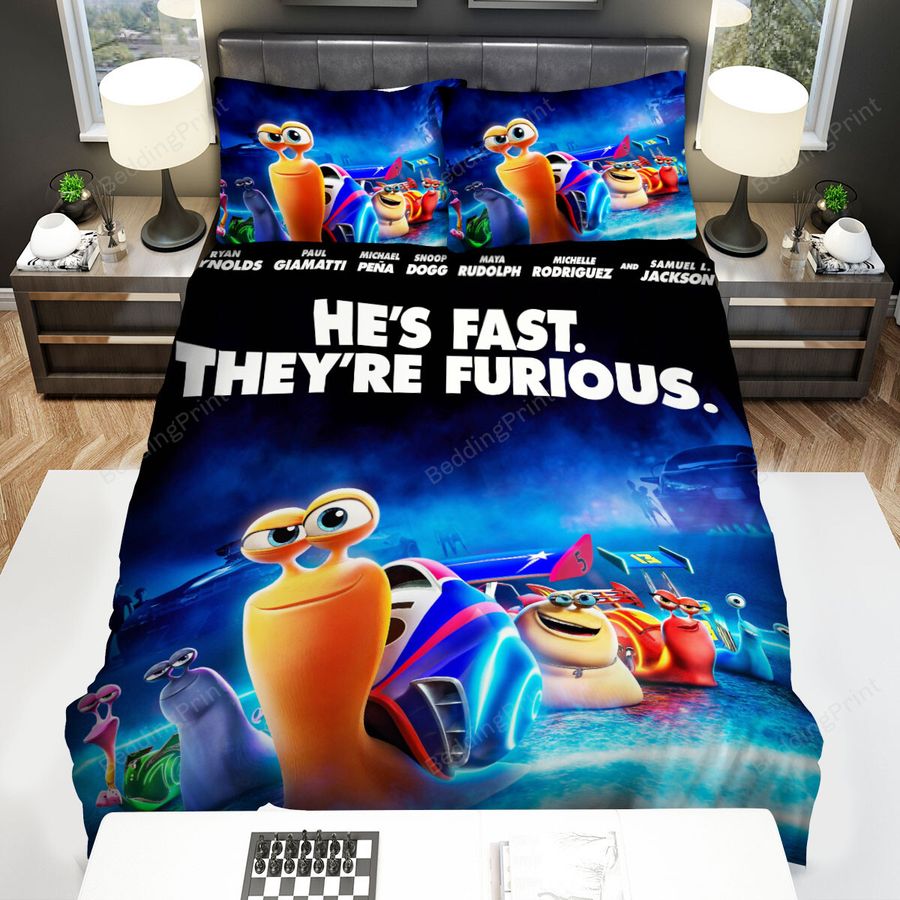 Turbo (2013) Movie Poster Bed Sheets Spread Comforter Duvet Cover Bedding Sets