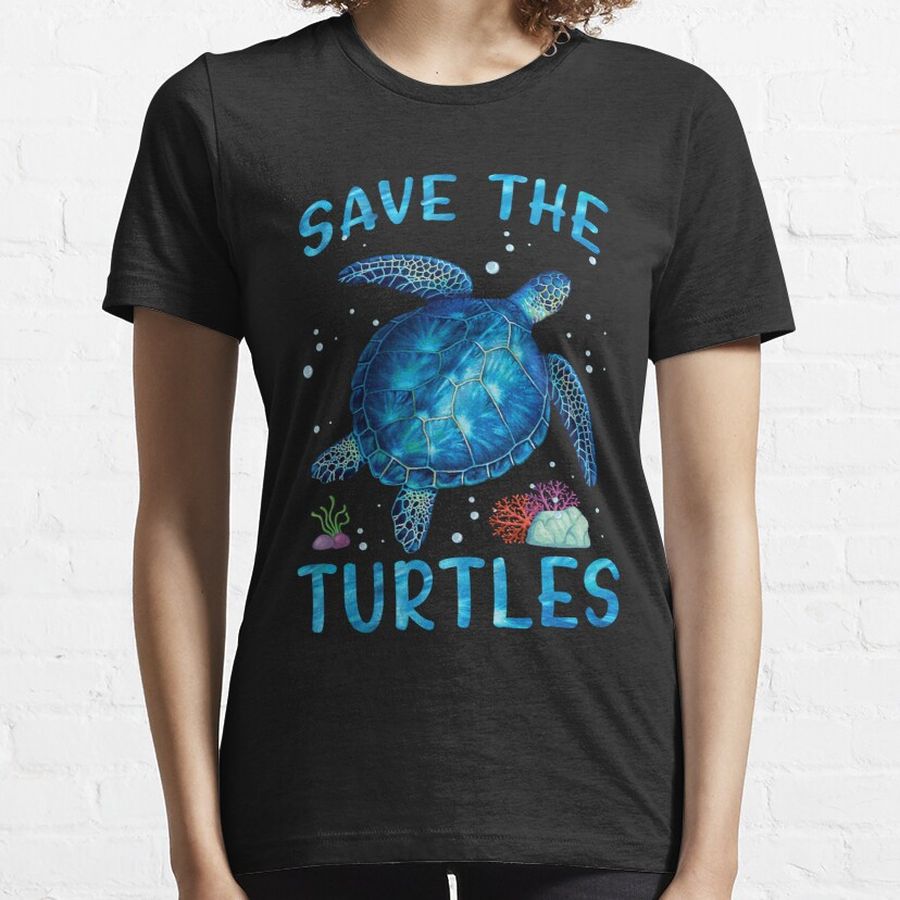 Turtle Sea Turtle Tortoise, Turtle Lovers, Animal Lovers, Planet Lovers Essential T-Shirt