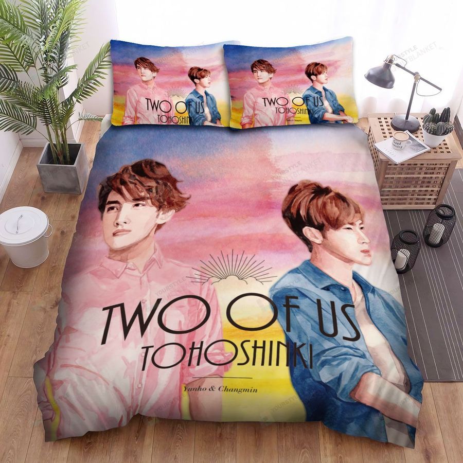 Tvxq, 2 Of Us Bed Sheets Spread Duvet Cover Bedding Sets