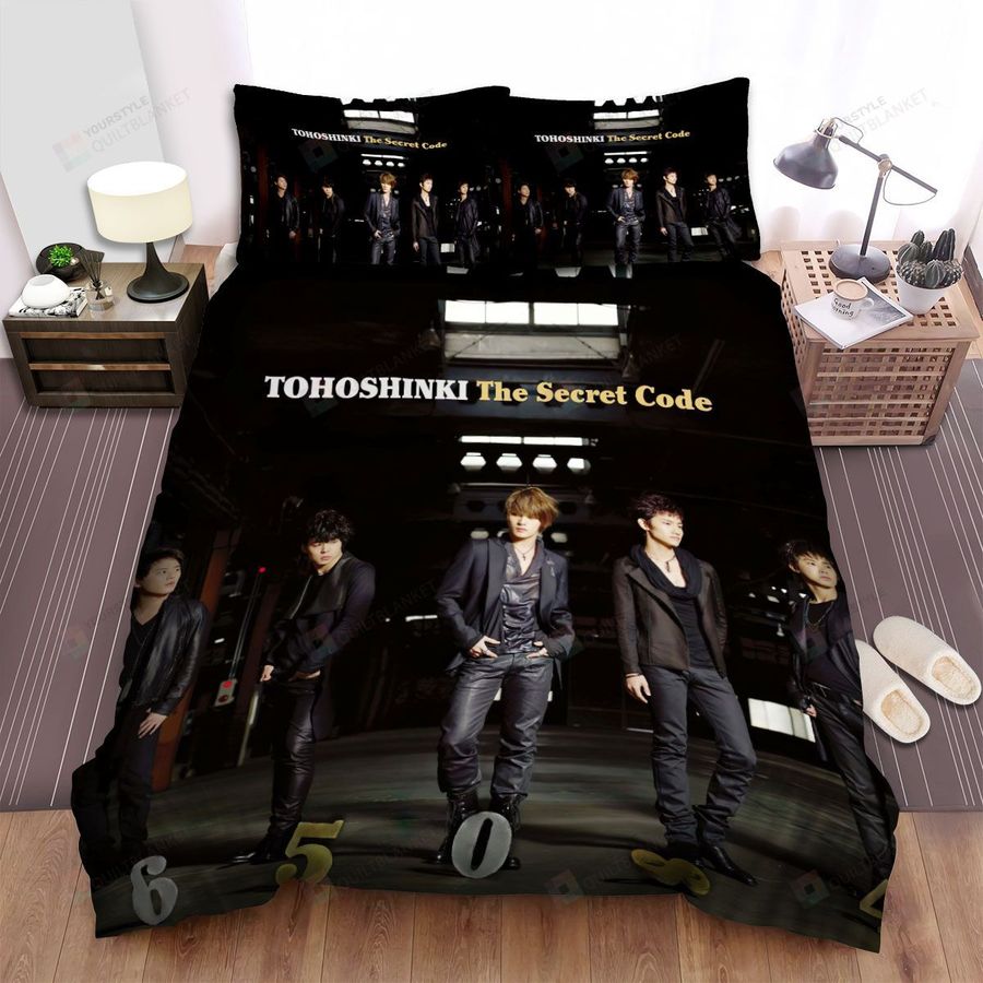 Tvxq, Hero In The Middle Bed Sheets Spread Duvet Cover Bedding Sets