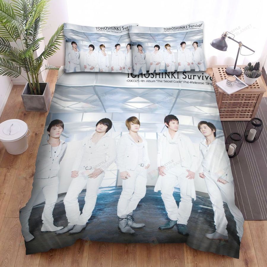 Tvxq, Survivor Cover Bed Sheets Spread Duvet Cover Bedding Sets