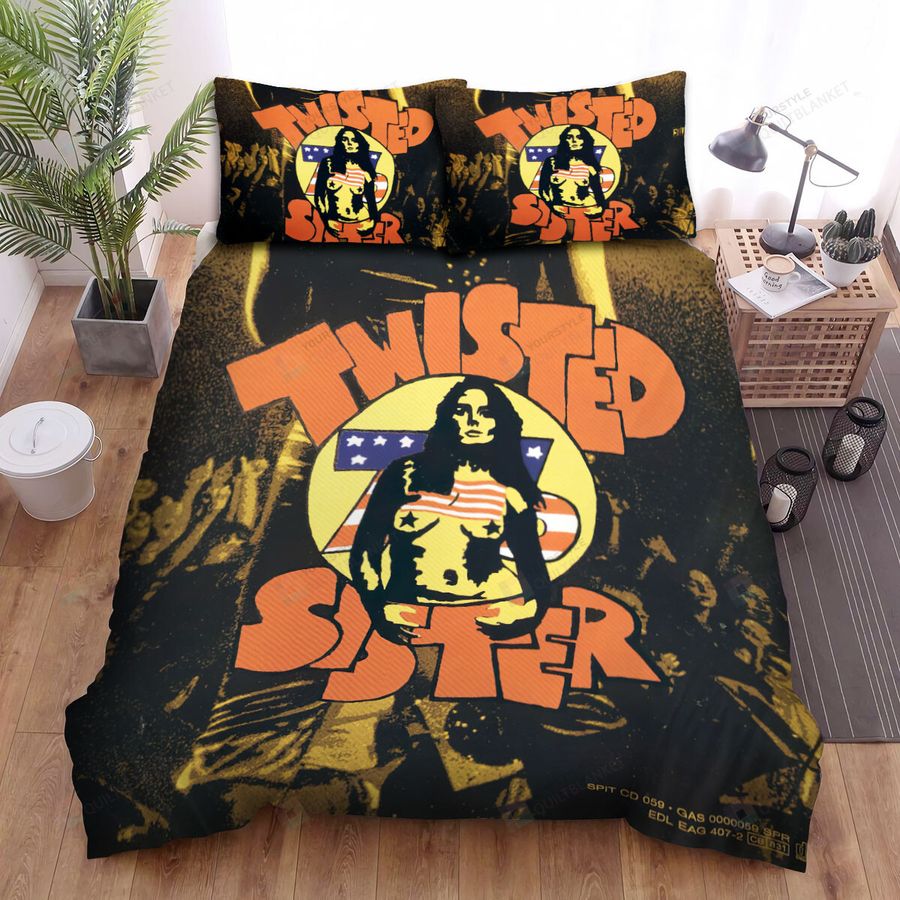 Twisted Sister Club Daze Art Bed Sheets Spread Comforter Duvet Cover Bedding Sets