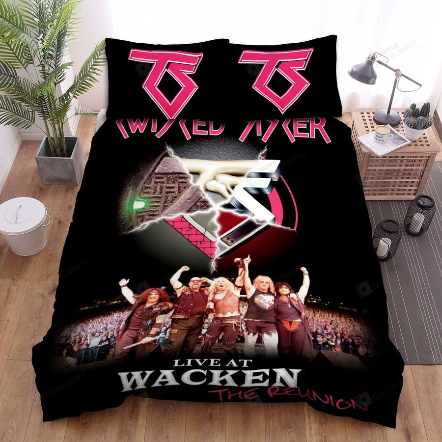 Twisted Sister Live At Wacken The Reunion Bed Sheets Spread Comforter Duvet Cover Bedding Sets