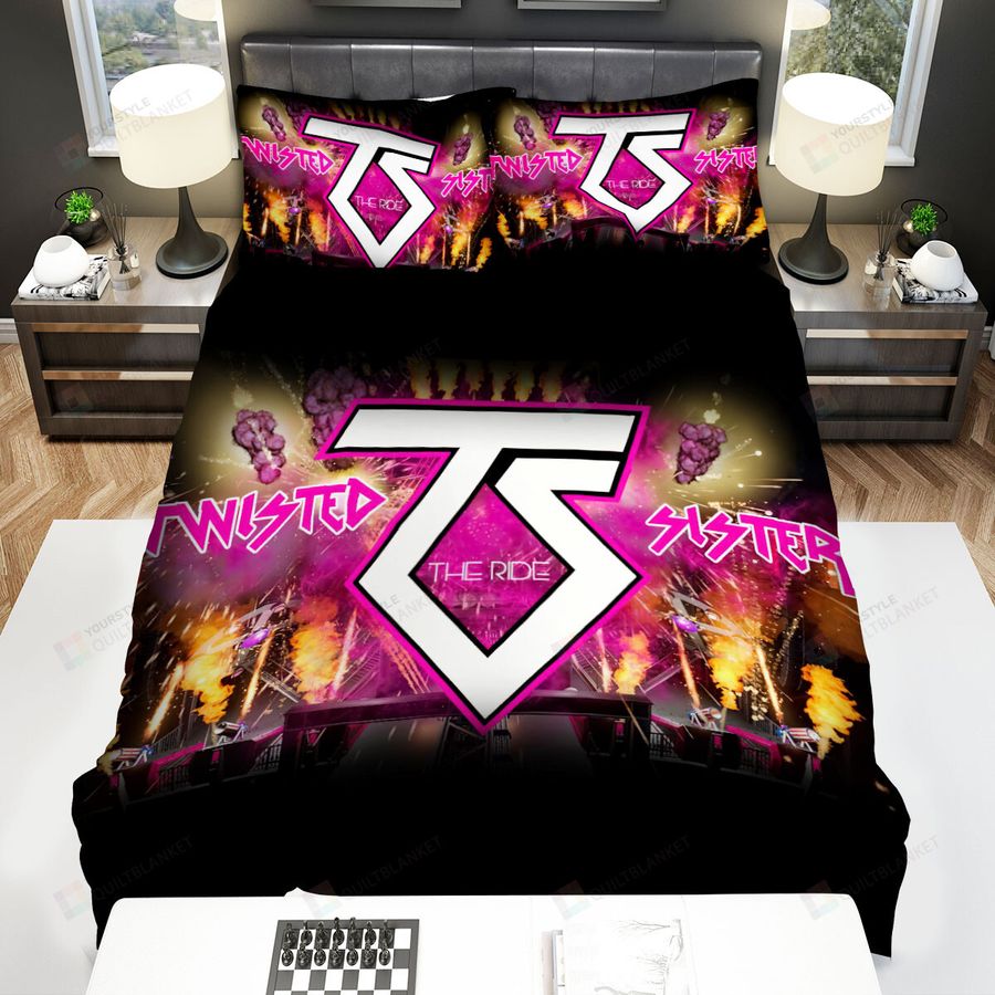 Twisted Sister The Ride Bed Sheets Spread Comforter Duvet Cover Bedding Sets