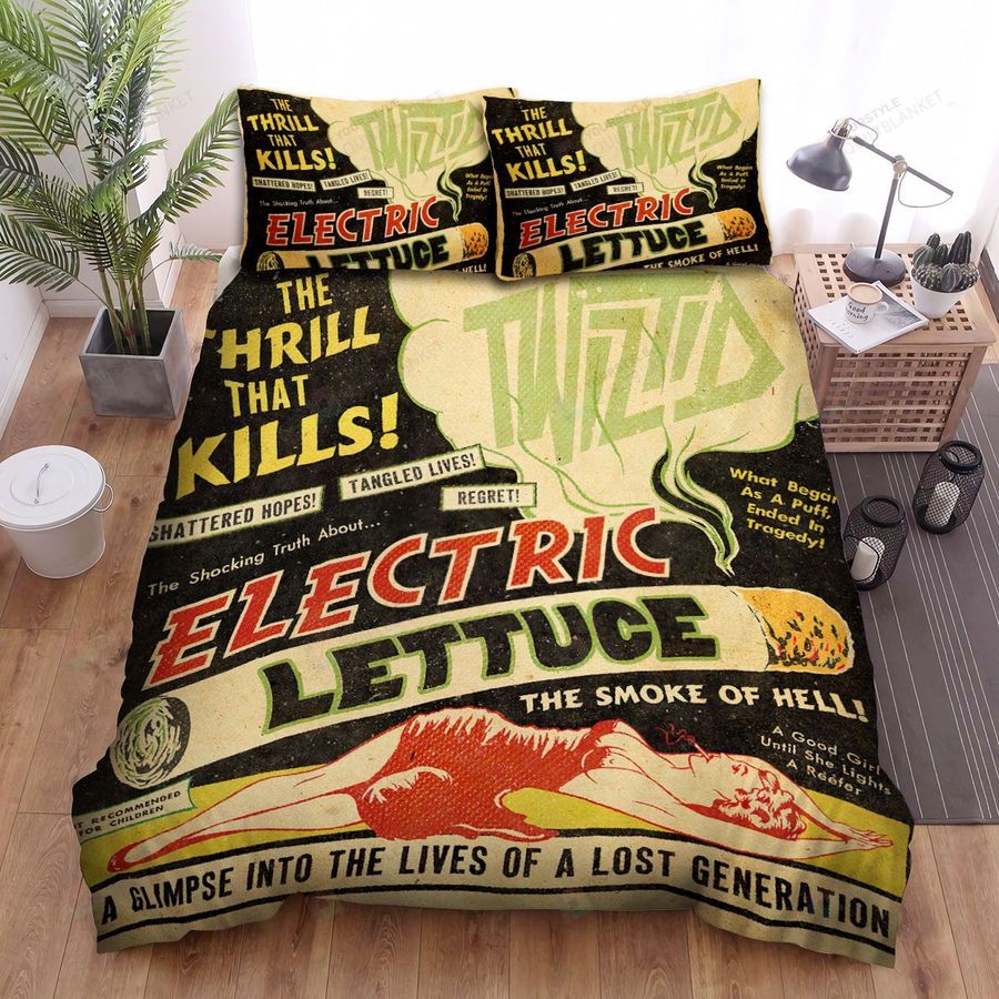 Twiztid Album Electric Lettuce Bed Sheets Spread Comforter Duvet Cover Bedding Sets