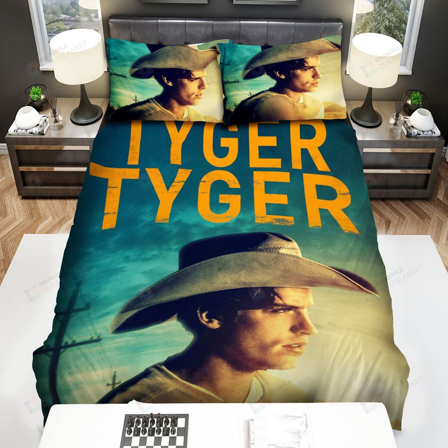 Tyger Tyger (2021) Movie Poster Fanart Bed Sheets Spread Comforter Duvet Cover Bedding Sets