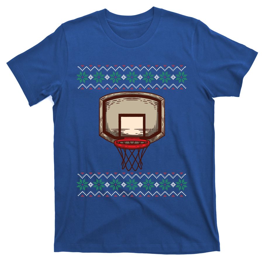 Ugly Christmas Sweater Basketball Ugly Sweater Christmas Great Gift T-Shirts