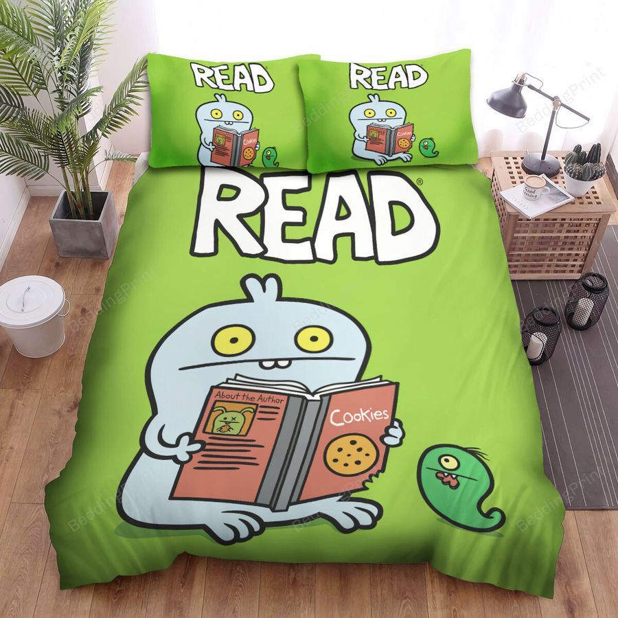 Ugly Dolls Read Cookies Book Bed Sheets Spread Duvet Cover Bedding Sets