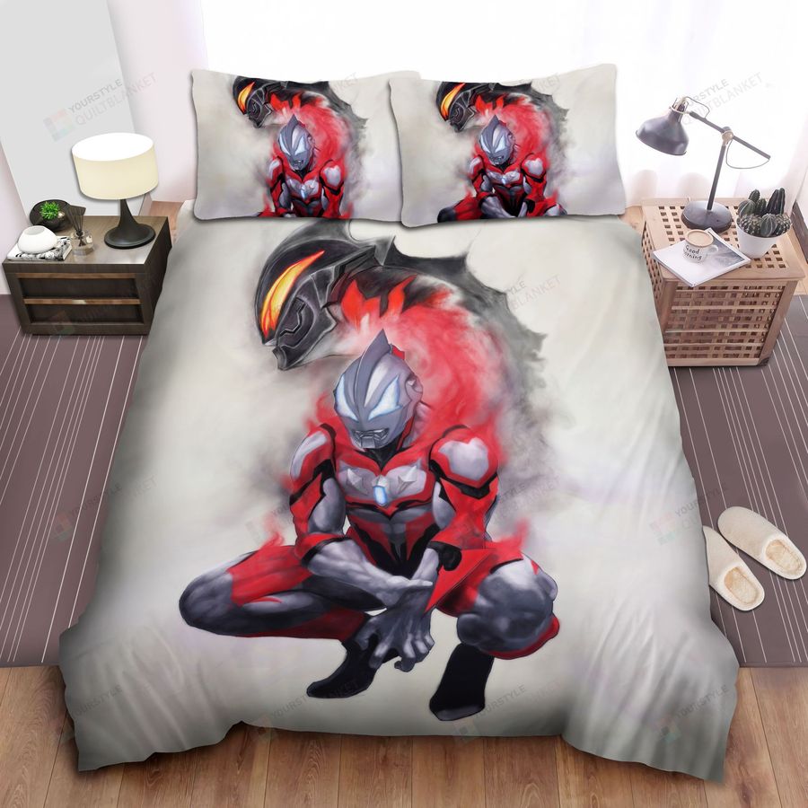 Ultraman Belial Bed Sheets Spread Comforter Duvet Cover Bedding Sets