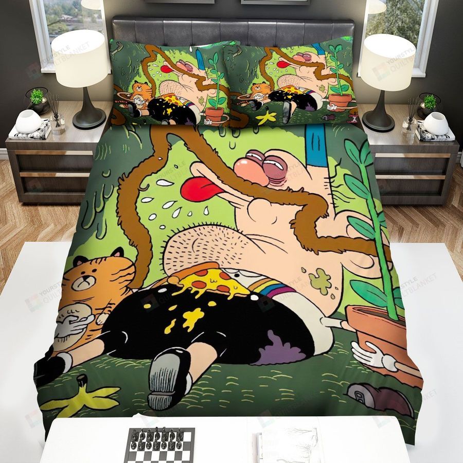 Uncle Grandpa Waste Land Bed Sheets Spread Duvet Cover Bedding Sets