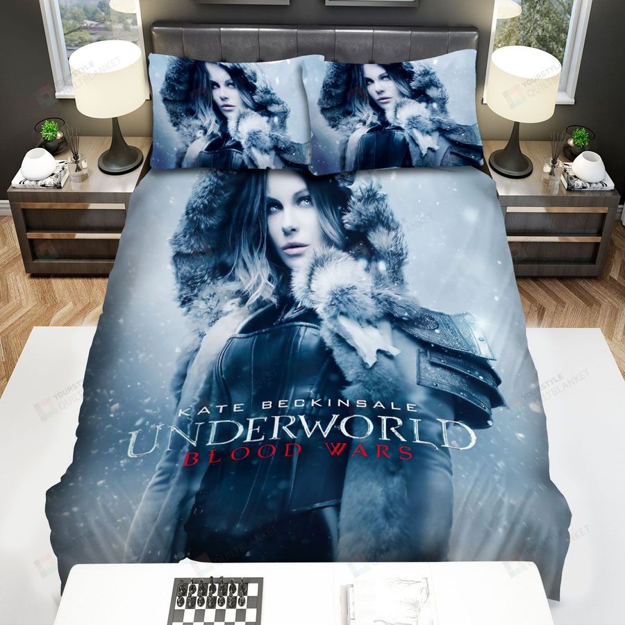Underworld Blood Wars Movie Poster Bed Sheets Spread Comforter Duvet Cover Bedding Sets Ver 5
