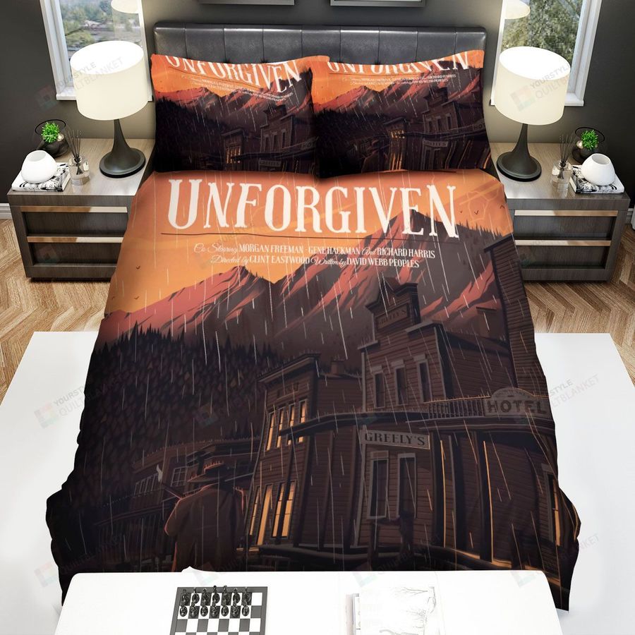 Unforgiven Poster Bed Sheets Spread Comforter Duvet Cover Bedding Sets Ver6