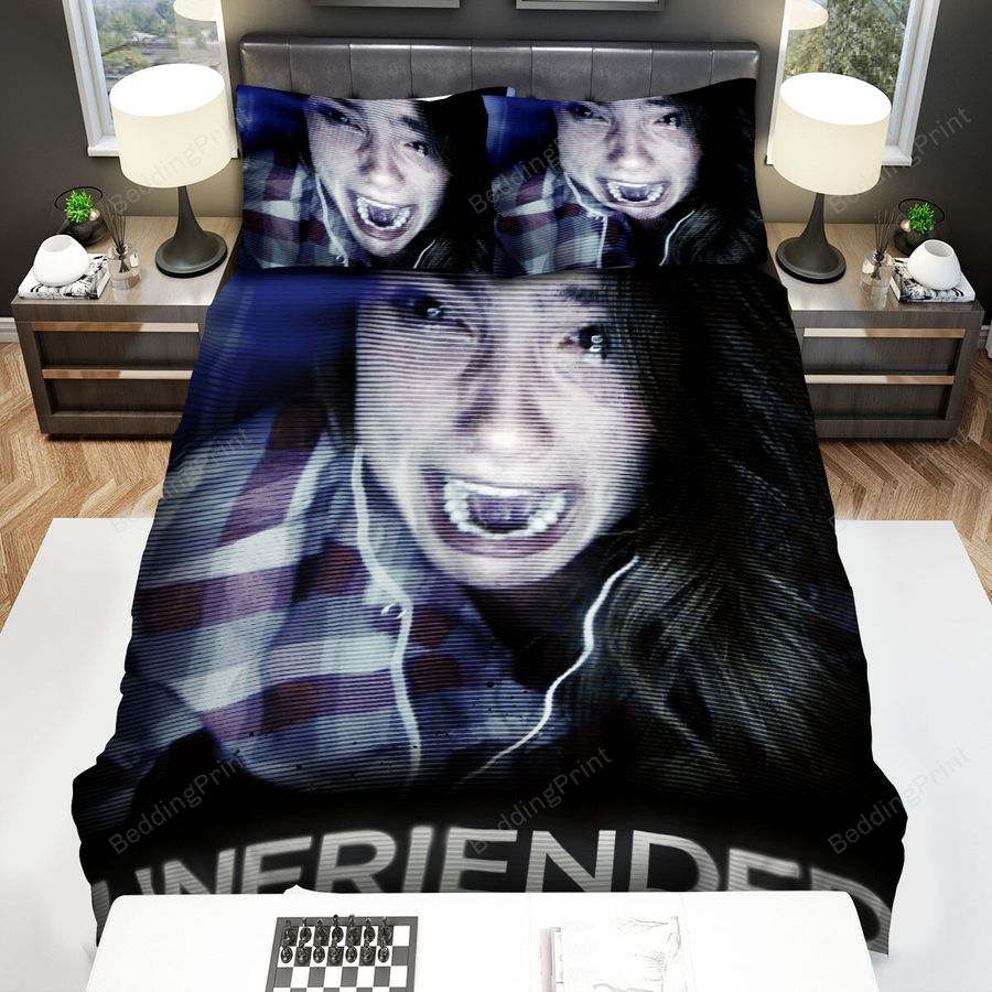 Unfriended (2014) Movie Poster Bed Sheets Spread Comforter Duvet Cover Bedding Sets