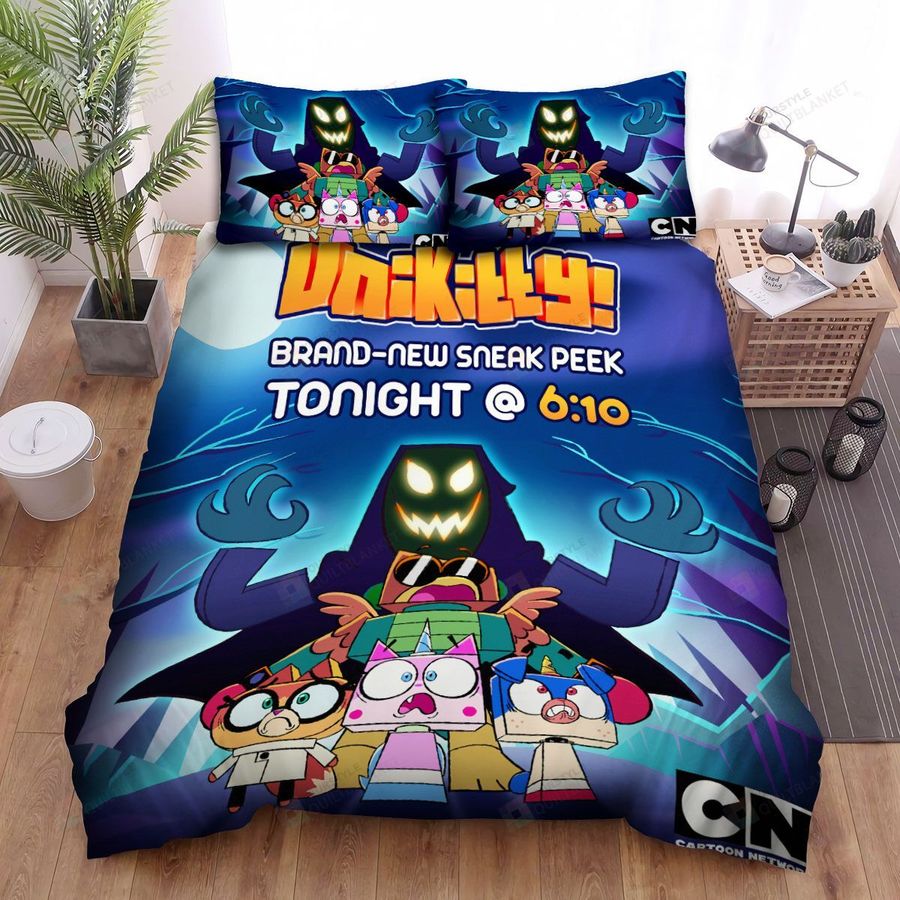 Unikitty The Poster Bed Sheets Spread Duvet Cover Bedding Sets