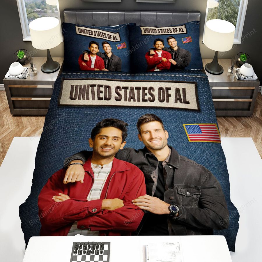 United States Of Al (2021) Movie Poster Ver 1 Bed Sheets Spread Comforter Duvet Cover Bedding Sets