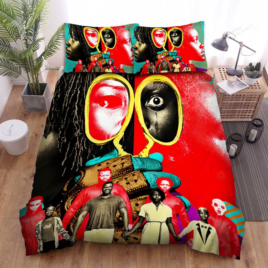 Us (Ii) Movie Art Bed Sheets Spread Comforter Duvet Cover Bedding Sets Ver 17