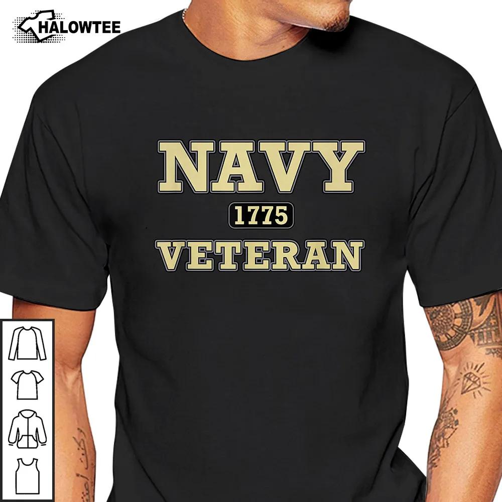 Us Navy 1775 Veteran Shirt American Flag Costume Us Army Gifts
