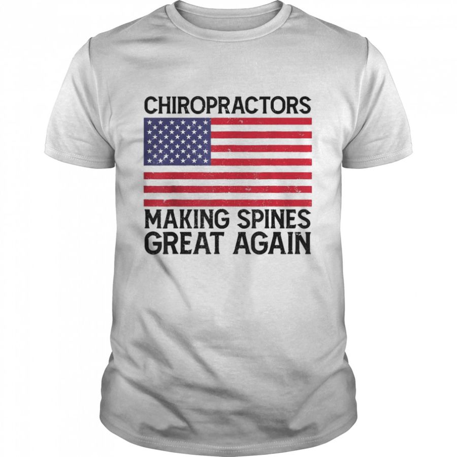 USA Chiropractor American Chiropractic Shirt